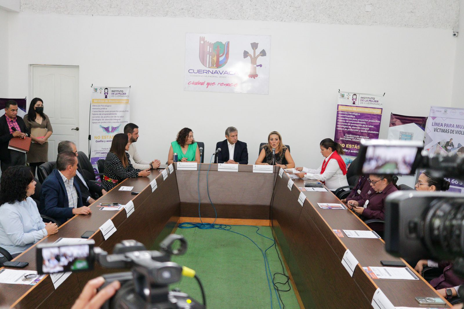 Firma CEARV convenio de coordinación y adhesión con el municipio de Cuernavaca para atender la declaratoria de alerta de violencia de género